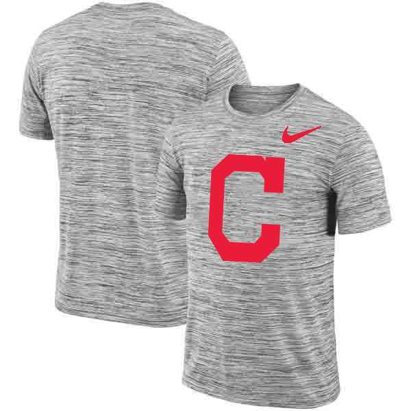 Cleveland Indians  Nike Heathered Black Sideline Legend Velocity Travel Performance T-Shirt,We sell and wholesale Cleveland Indians  Nike Heathered Black Sideline Legend Velocity Travel Performance T-Shirt on line form chian!